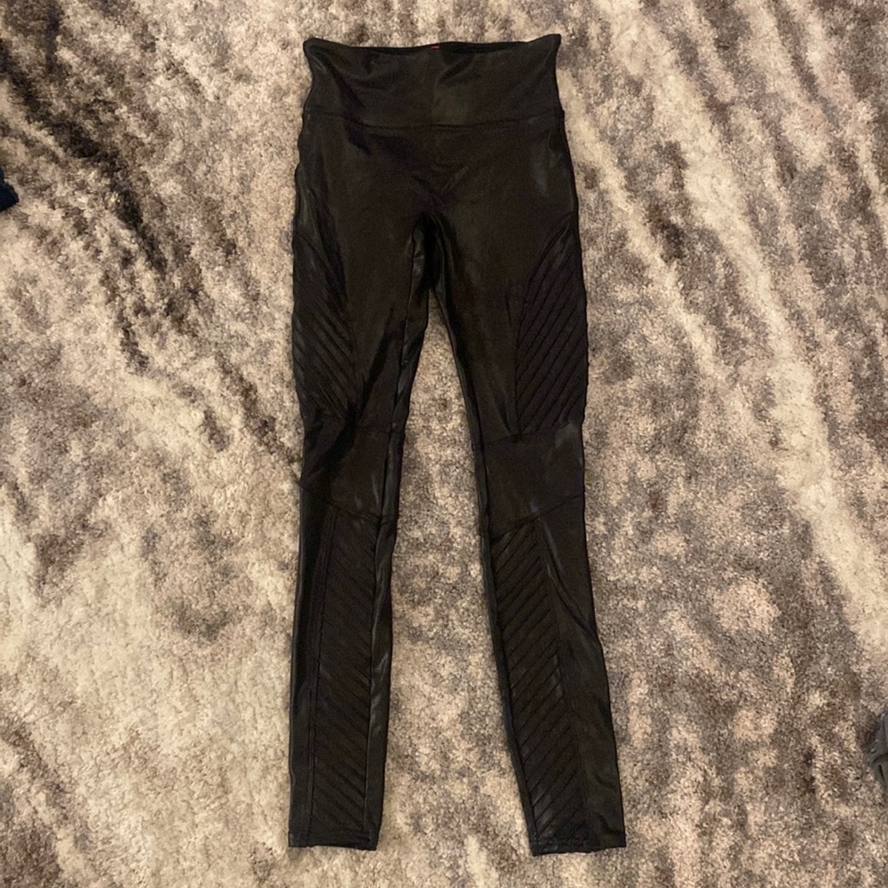 Spanx moto leggings Xsmall